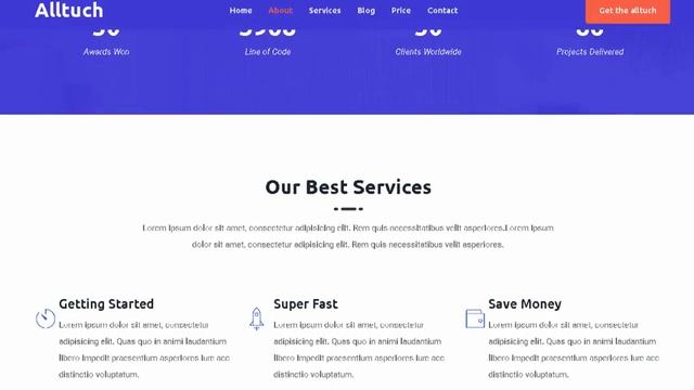 Softwareall - Software landing Page HTML And Sass Template | Themeforest Templates смотреть онлайн