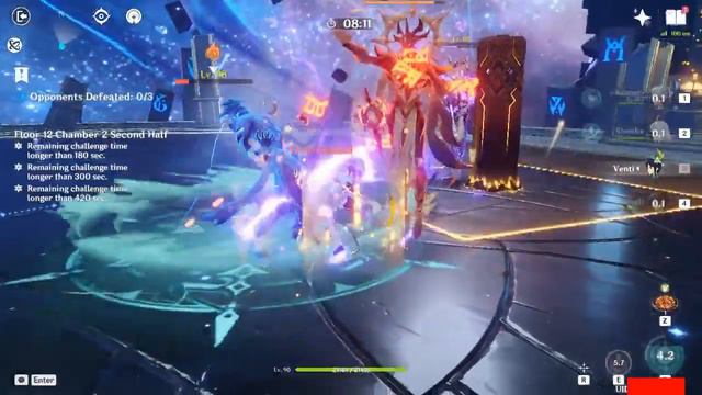 [019] Free Pilot Spiral Abyss 2.6 (Full Star Phase 3 AR 58 Asia) смотреть онлайн