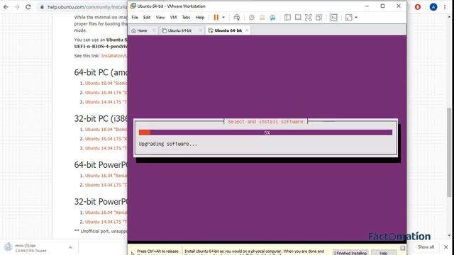 How to install Ubuntu minimal on vmware смотреть онлайн