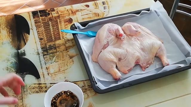 Сочная курочка в духовке, медово-горчичный маринад. Nika LLife смотреть онлайн