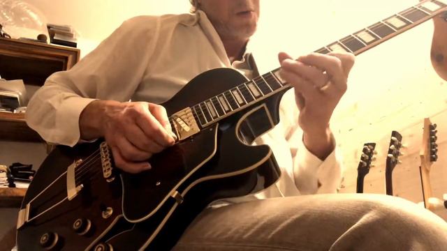 Ibanez AG 95 QA. Chord Progression смотреть онлайн