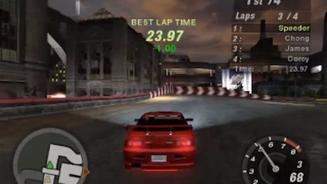 NFSU2 Street X Race смотреть онлайн