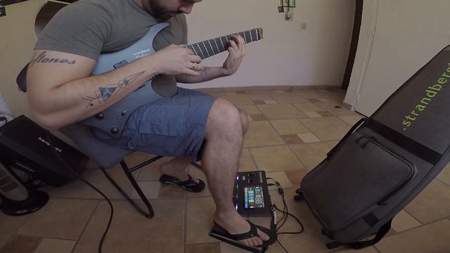 Tappings / Strandberg Metal Boden 8 Black Pearl / Headrush Gigboard / Headrush expression pedal смотреть онлайн