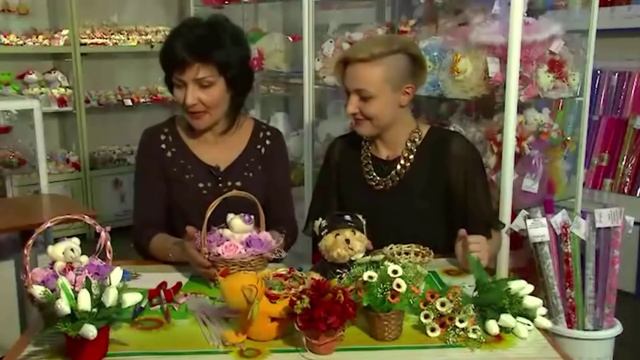 Мастер-класс. Композиции из мягких игрушек и корзин смотреть онлайн