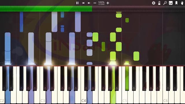 [Synthesia] INSaNiTY (Circus-P) Piano Arrangement + MIDI/mp3 DL