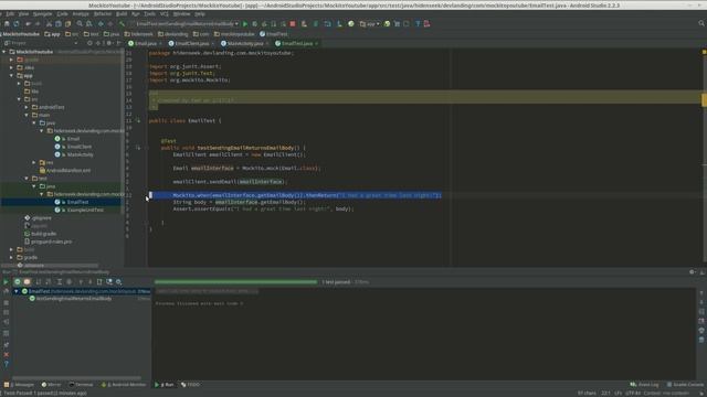 Android Mockito Tutorial - Mock, When смотреть онлайн