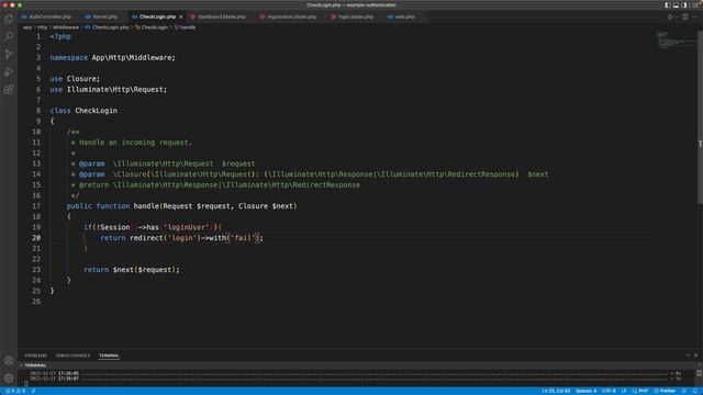 Laravel 9 Authentication (Registration Login Logout) EP.3/3 [PLAB] смотреть онлайн