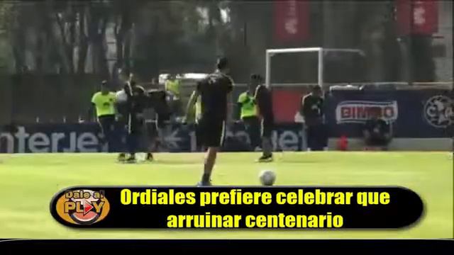 Jaime Ordiales: "Prefiero celebrar que arruinar centenario del america" смотреть онлайн