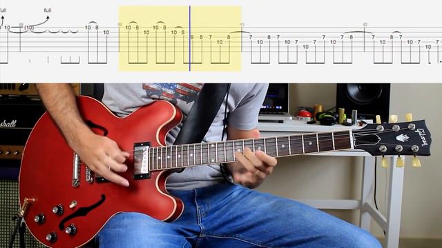 Как играть на гитаре Соло из Child In Time - Deep Purple с табулатурами смотреть онлайн