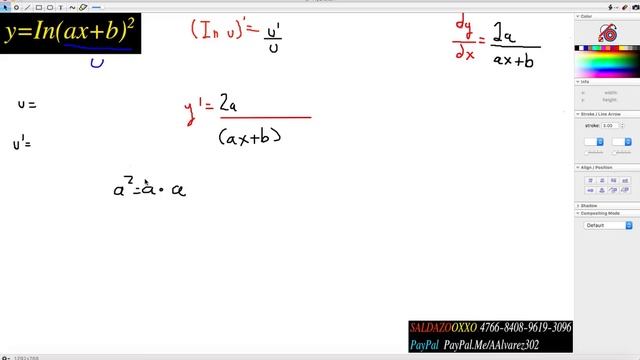 DERIVADA NO. 3 GRANVILLE DERIVADA DE UN LOGARITMO NATURAL CAPÍTULO 2 смотреть онлайн