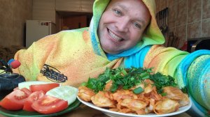 МУКБАНГ Пельмени тушеные/обжор воскресный