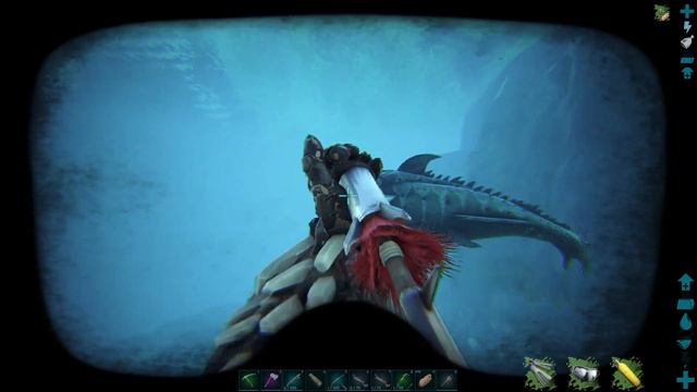 Taming A Dunkleosteus | ARK: Crystal Isles #31 смотреть онлайн