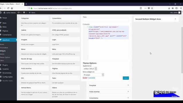 Adicionando Banners no WordPress смотреть онлайн