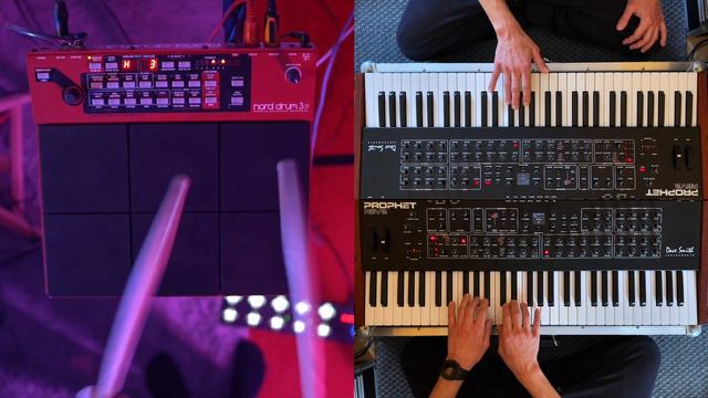 APHEX TWIN - Iz-Us (Nord Drum 3P & Prophet REV2 Cover, feat. @JannisLeWolff ) смотреть онлайн