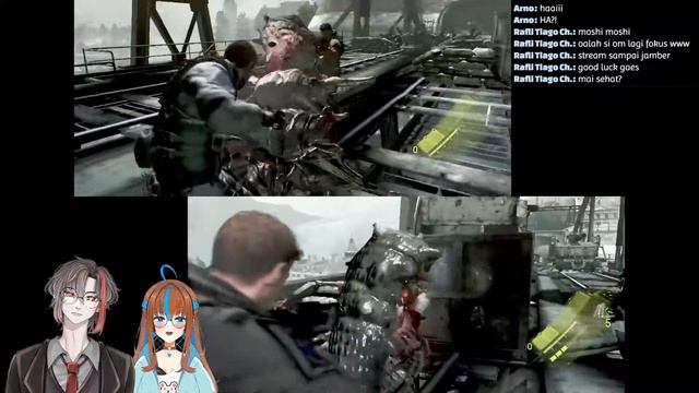 Resident Evil 6 - Split Screen Ft. @MaiKumalaCh смотреть онлайн