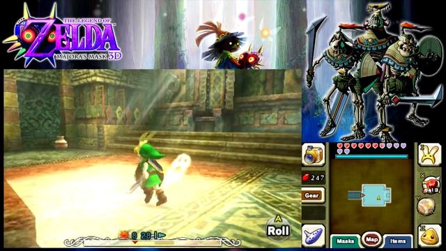 The Legend of Zelda - Majora's Mask 3D - All Mini-Boss and Boss Battles смотреть онлайн
