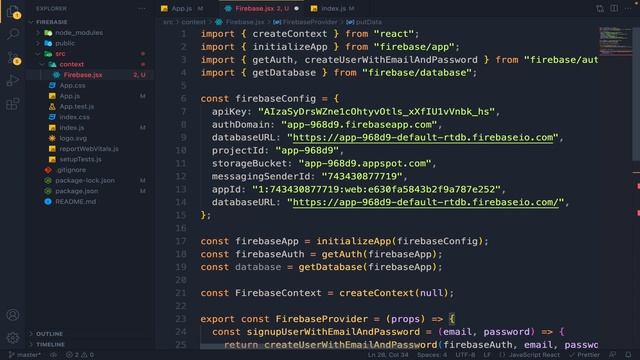 Correct way of using Firebase in Reactjs Application | Firebase Tutorials | Firebase React Series смотреть онлайн