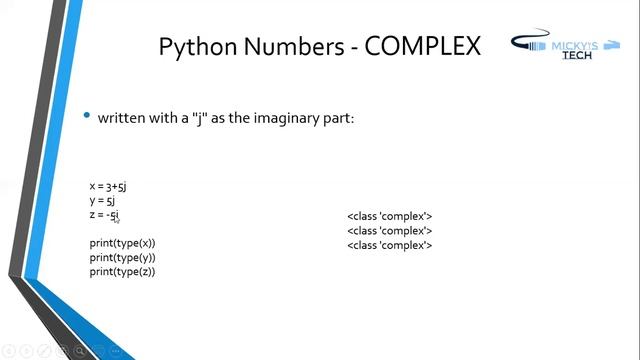 Micky's Tech - Python Session 1 смотреть онлайн