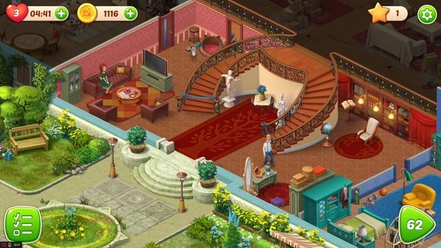 Прохождение Homescapes game На Русском►Уровень 61,62 День 5(iOS Android) смотреть онлайн