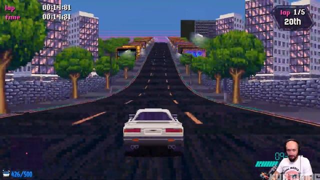Slipstream - Retro Racing Game with Added Frustration! смотреть онлайн