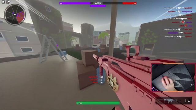 The most precise AR in the game, G36C setup (Roblox Bad Business Attachment Guide) смотреть онлайн