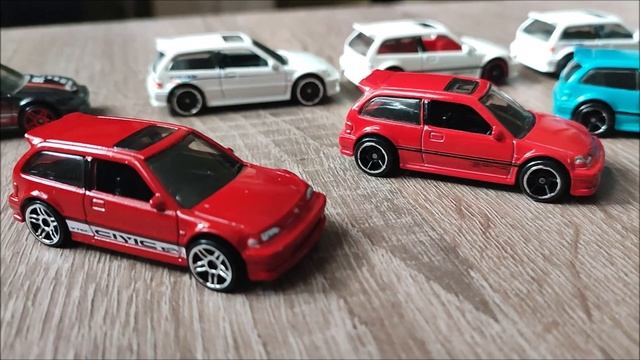 Hot Wheels ´90 Honda Civic EF смотреть онлайн
