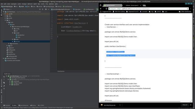 Spring Boot MySQL database connect by JPA with hibernate | স্প্রিং বুট смотреть онлайн