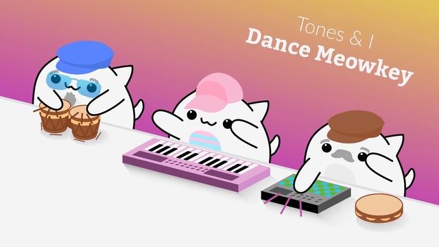 Dance Monkey ? Tones and I ( Bongo cat 2021 ) мяуканьем котика - мяу! смотреть онлайн