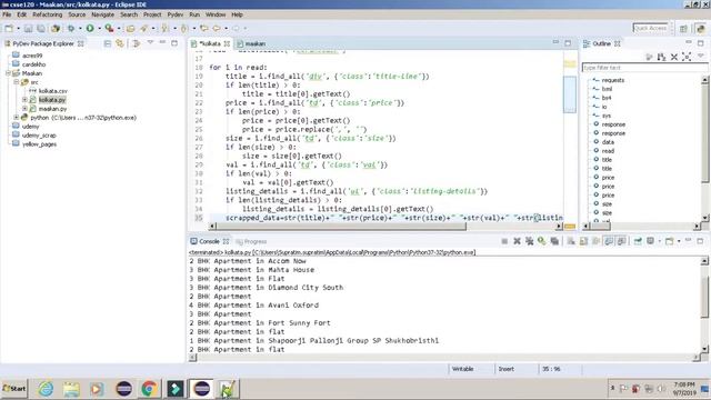 WEB SCRAPING|WEB SCRAPING PYTHON|WEB SCRAPING USING PYTHON|WEB SCRAPING PYTHON | MAKAAN WEB SCRAPIN смотреть онлайн