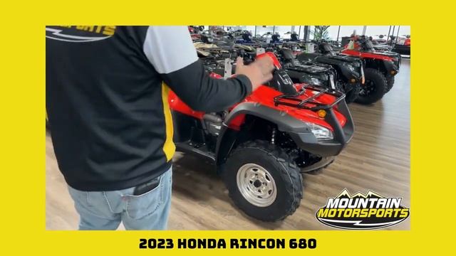 2023 HONDA RINCON 680 смотреть онлайн