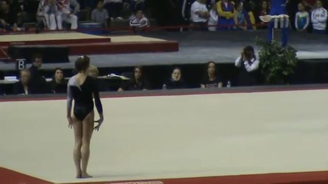 2010 Gymnix Event Finals Kristina Vaculik Floor Exercise смотреть онлайн