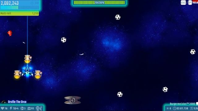 Chicken Invaders Universe (v136 beta) - New Boss in v136 beta: Burgermeister™ 3000 смотреть онлайн