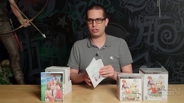 Unboxing Tales of Symphonia Chronicles' Special Edition смотреть онлайн