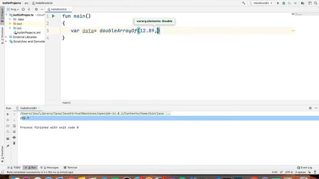 Kotlin doubleArrayOf() method in hindi part -22 смотреть онлайн