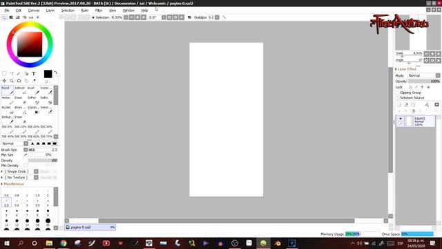 Tutorial #4 Paint tool Sai 2: Como crear un Webcomic 1/5 смотреть онлайн