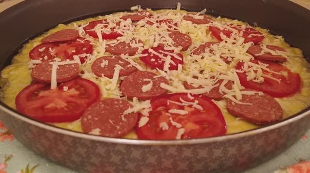 Домашняя пицца из кабачков в духовке - полюбят даже дети смотреть онлайн