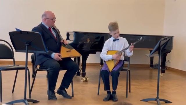 Иван Михалёв г.Видное на мастер-классе по балалайке 30.03.2022 смотреть онлайн