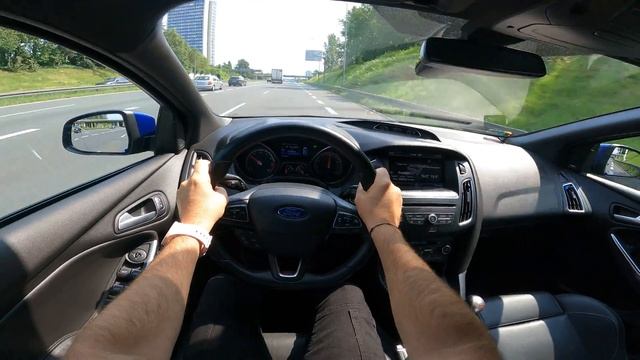 2015 Ford Focus III ST |2.0 250 HP| POV Test Drive смотреть онлайн
