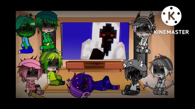 Monster School react to Herobrine fights | @sashamtanimations3761 | Link in description смотреть онлайн