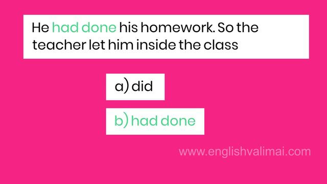 Past Simple Tense vs Past Perfect Tense in Tamil | English Valimai смотреть онлайн