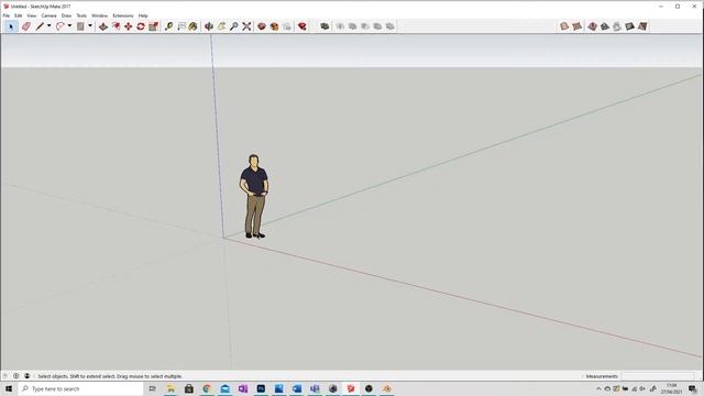 SketchUp How to import a Blender file смотреть онлайн