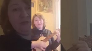 "Китайская" песенка "Солнце встает над рекой Хуанхе" (Уня-ня) с укулеле