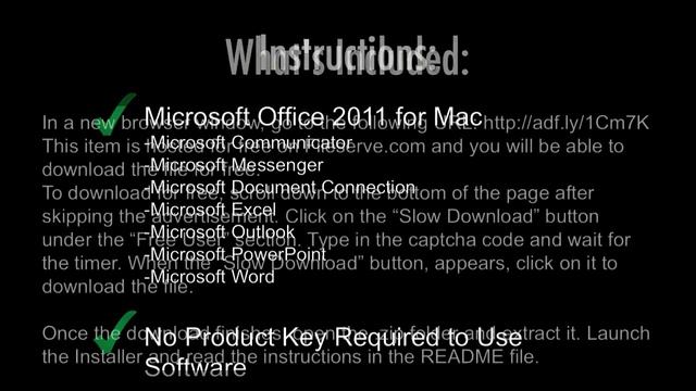 Microsoft Office 2011 For Mac - Download For Free!