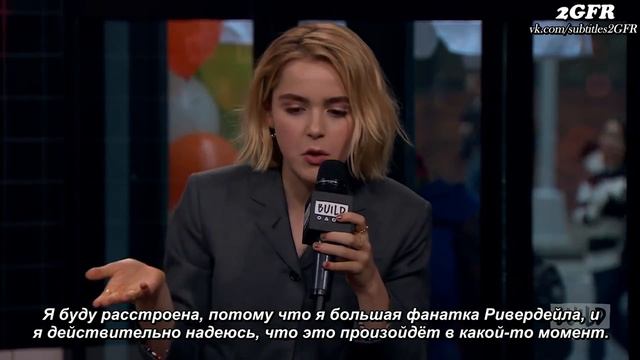 Кирнан Шипка о возможности кроссовера "Леденящие душу приключения Сабрины" и "Ривердэйла" РУС.СУБ смотреть онлайн