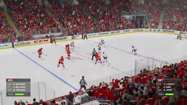 NHL 20 Classic Teams - 1930's -1970's Detroit Red Wings vs Montreal Canadiens смотреть онлайн