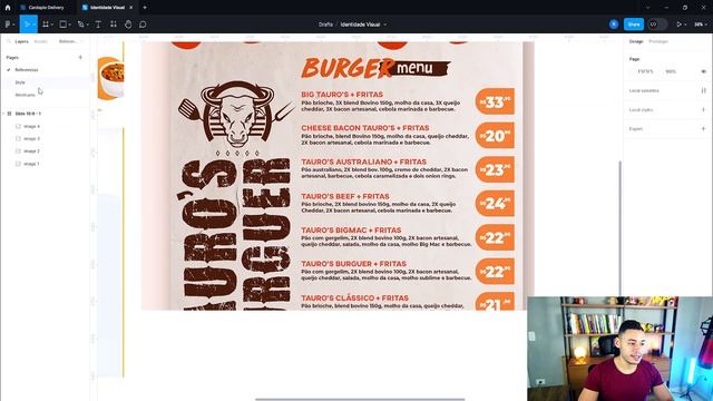 Como Criar a IDENTIDADE VISUAL Para Usar Nos Seu Sites Com FIGMA (PASSO A PASSO) смотреть онлайн