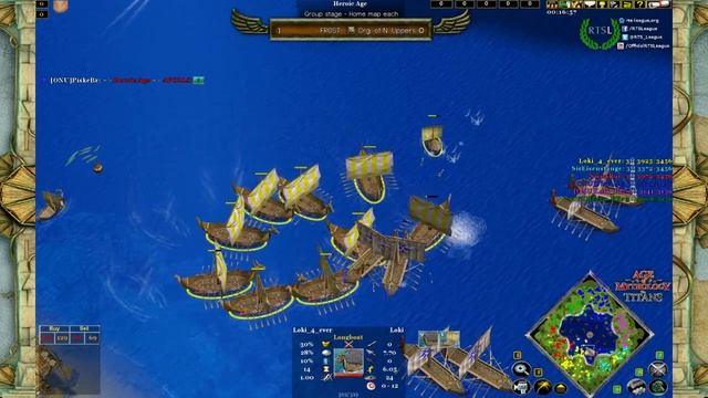 FROST vs. ONU, Game 2 - Age of Mythology: The Titans Clan League, Season 26 - Division 1, Round 4 смотреть онлайн