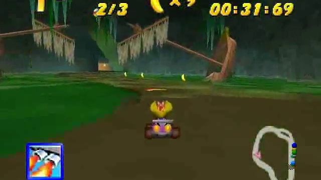 Diddy Kong Racing: Walkthrough (Treasure Caves) смотреть онлайн