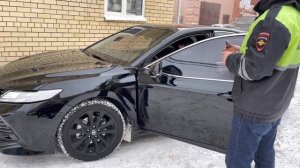 Электро тонировка Toyota Camry замер прибором Тоник Саратов проходит ли Электро тонировка по госту