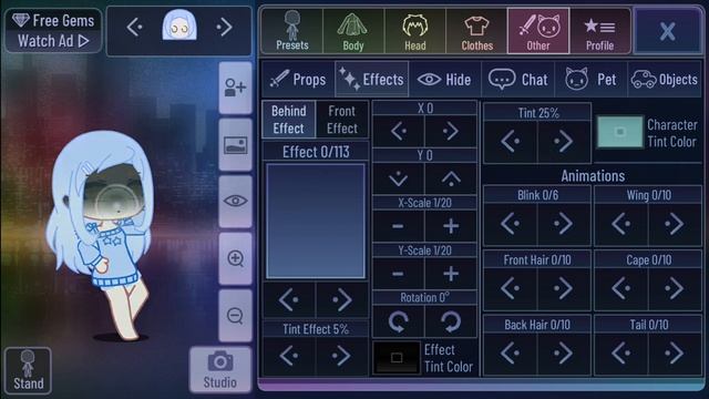 How to change the color of face shadow on gacha club смотреть онлайн